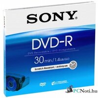 Sony DMR30A 8cm, 30 perc DVD-R lemez