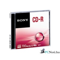 Sony CDQ80SJ CD-R 700 MB 48x lemez