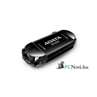 ADATA 16GB microUSB2.0 / USB2.0 Fekete (AUD320-16G-RBK) Flash Drive