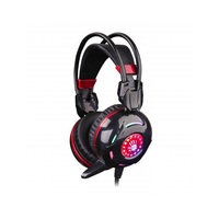 A4-Tech Bloody G300 sztereo USB fekete-piros gamer headset