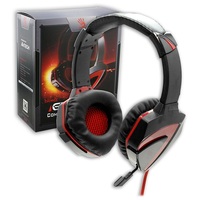 A4-Tech Bloody G500 sztereo jack fekete-piros gamer headset