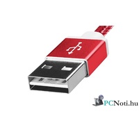 ADATA Sync and Charge USB  - micro USB piros töltő/adatkábel