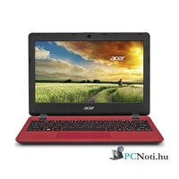 Acer Aspire ES1-131-P3AK 11,6"/Intel Pentium N3710/4GB/500GB/Int. VGA/piros laptop