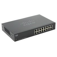 Cisco SF110-16 16port 10/100Mbps LAN nem menedzselhető asztali Switch