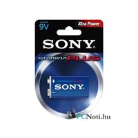 Sony Stamina Plus 9V alkáli elem 1db/bliszter
