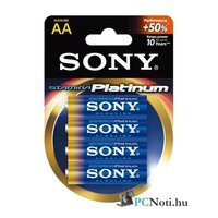 Sony Stamina Platinum 4db AM3 AA alkáli ceruza elem