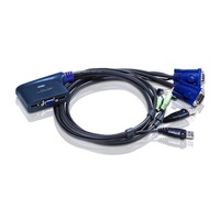 ATEN CS62U 2port USB VGA Audio KVM switch