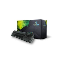 Iconink HP CB435A Canon CRG-112 CRG-312 CRG-412 CRG5-12 CRG-712  utángyártott 1500 oldal fekete toner