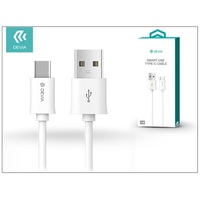 Devia ST993405 Smart 1m USB Type-C v2.0 fehér adatkábel