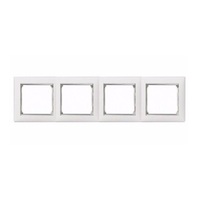 Legrand 770494 Valena Life 4-es fehér-króm keret