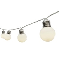 Somogyi LP 20/WW 9,5m/20LED/kül és beltéri meleg fehér villanykörte fényfüzér