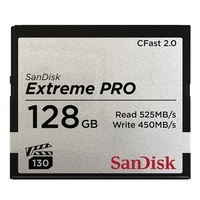 Sandisk 00173408 128GB Compact Flash 2.0 Extreme Pro memóriakártya