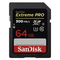 Sandisk 64GB SD (SDXC UHS-II U3) Extreme Pro memória kártya