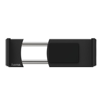 Hama 178222 "FLIPPER 2.0" univerzális szellőzőrácsba rögzíthető alu. fekete autós telefon tartó