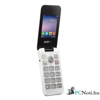 Alcatel 2051D 2,4" Dual SIM fehér mobiltelefon + Vodafone kártya