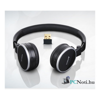 A4-Tech RH-300 2,4GHz vezeték nélküli ezüst-fekete headset