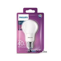 Philips E27 5W 470Lumen meleg fehér LED izzó