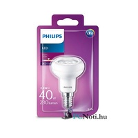 Philips LED izzó 2,9W E14 230lm 2700K irányított fénysugár