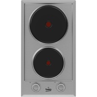Beko HDCE-32201 X szürke, beépíthető, elektromos üvegkerámia, főzőzóna: 2, beépíthető méret: 27cm, főzőlap