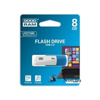 GOODRAM 8GB USB2.0 UCO2 Kék-fehér (UCO2-0080MXR11) Flash Drive
