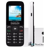 Alcatel 1050D 1,8" Dual SIM fehér mobiltelefon