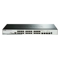 D-Link DGS-1510-28P 24port GbE LAN 2x Gigabit SFP 2x 10G SFP+ PoE Smart switch