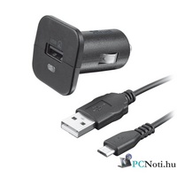 Trust autós töltő okostelefonokhoz és tabletekhez micro-USB kábellel 5W fekete
