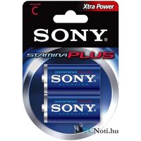 Sony Stamina Plus baby (LR14) 2db/bliszter alkáli elem