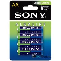 Sony Alkaline AA alkáli ceruza elem 4db/bliszter