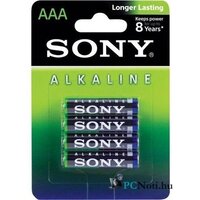 Sony Alkaline AAA alkáli  mikro ceruza elem 4db/bliszter