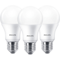 Philips LED gömb izzó 8W E27 A60 806 lumen meleg fehér 3 darab/csomag