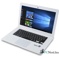 Navon Stark NX 14 Cloudbook 14.1"/Intel Atom Z3735F/2GB/32GB SSD/Int. VGA/Win10 Home/fehér laptop