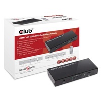 CLUB3D SenseVision HDMI 2.0 4 portos UHD Switchbox