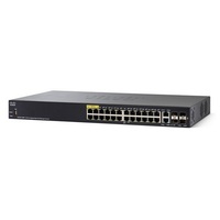 Cisco SG350-28P 24port PoE L3 menedzselhető switch
