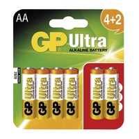 GP B1921MM Ultra alkáli AA (LR6) ceruza elem 4+2db/bliszter