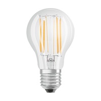 Osram Star átlátszó üveg búra/7,5W/1055lm/4000K/E27 LED körte izzó