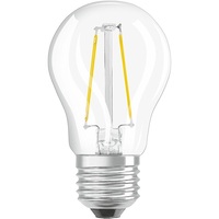 Osram Superstar átlátszó üveg búra/4,5W/470lm/2700K/E27  szabályozható LED kisgömb izzó