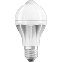 Osram Star+ matt műanyag búra/9W/806lm/2700K/E27/mozgásérzékelős LED körte izzó