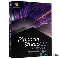 Pinnacle Studio 22 Ultimate ML ENG dobozos szoftver