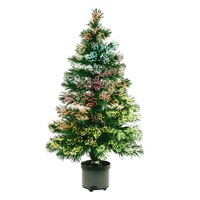 Home KIX 80 színes optikai szálas 80 cm magas világító fenyőfa