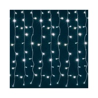 Home KIN 126C/WH 0,9m/126 LED/beltéri/hideg fehér karácsonyi fényfüggöny