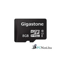 GIGASTONE 8GB SD micro (SDHC Class 10 UHS-I U1) memória kártya