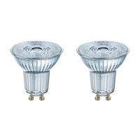 Osram Base PAR16 műanyag ház/4,3W/350lm/2700K/GU10 LED spot izzó 2 db
