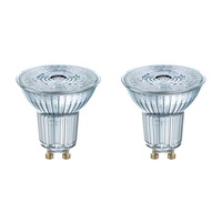 Osram Base PAR16 műanyag ház/4,3W/350lm/2700K/GU10 LED spot izzó 2 db