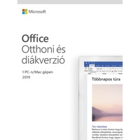 Microsoft Office 2019 Otthoni és diákverzió Elektronikus licenc szoftver