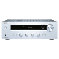 Onkyo TX-8020 ezüst sztereó rádióerősítő