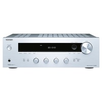 Onkyo TX-8020 ezüst sztereó rádióerősítő