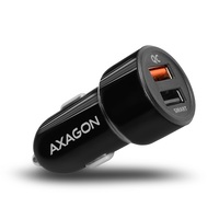 Axagon PWC-QC5 QC3.0 + 2.4A fekete autós töltő