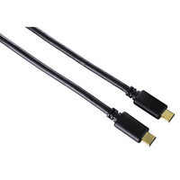 Hama 135737 USB 3.1 Type-C - USB Type-C 0,75m fekete adatkábel