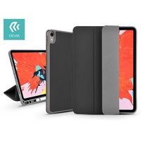 Devia ST319051 Leather iPad Pro 12.9" 2018 fekete védőtok